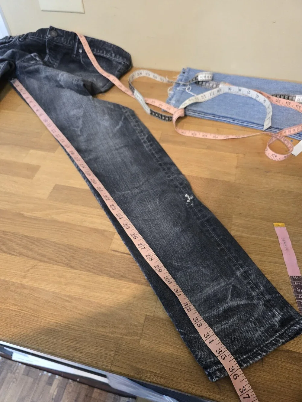 John Elliott The Cast 2 Distressed Slim Jeans Size 36 Made In Japan